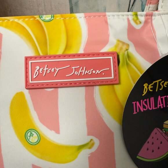 Betsey Johnson Banana Lunch Tote/Bag NWT - Picture 2 of 7